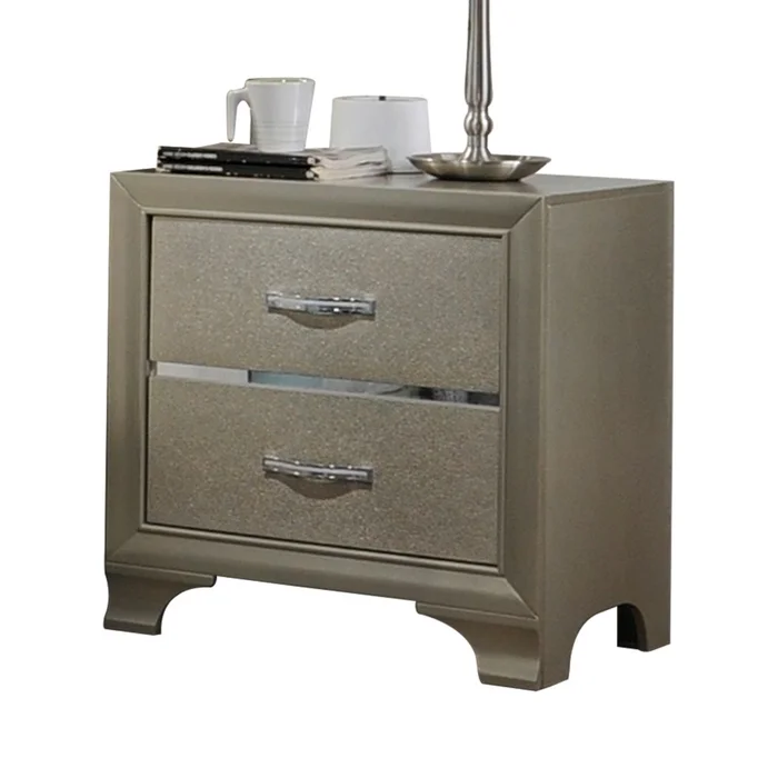 Carine 24″H 2 Drawers Nightstand