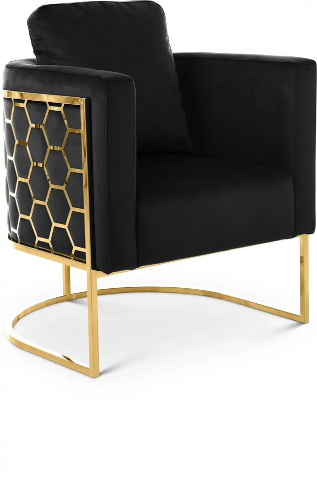 Casa – Chair with Gold Legs