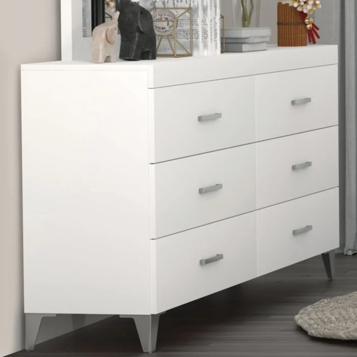Casilda 6 Drawers 58″L Dresser