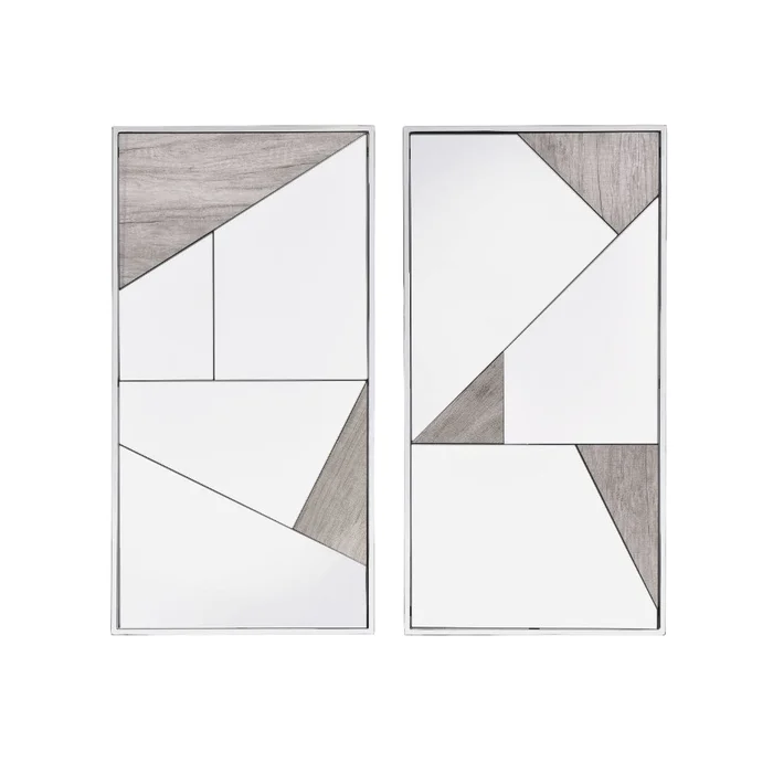 Chafik Rectangular 17″L x 32″H Accent Mirror (Set-2)