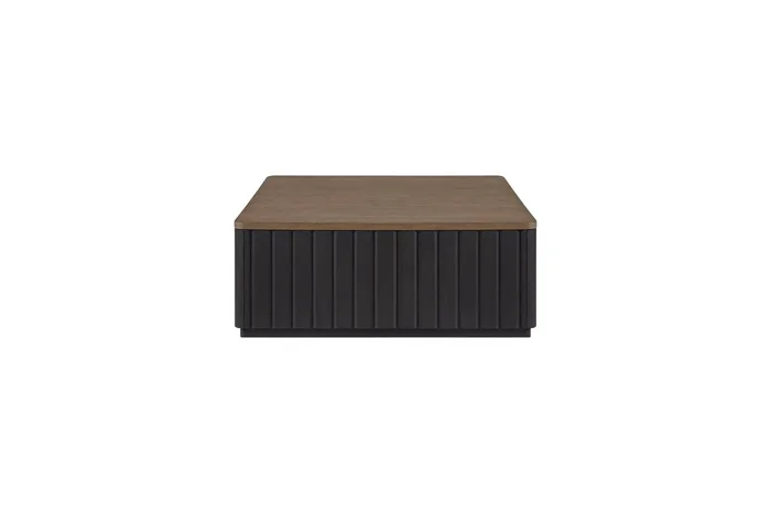 Channel – Cocktail Table With Casters – Black