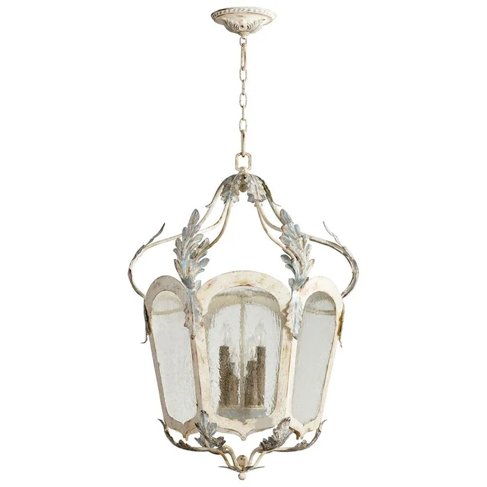 Chantal Six Light Pendant – 5716 – White-Cream