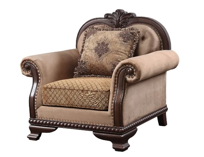 Chateau De Ville 44″W Chair with Pillow