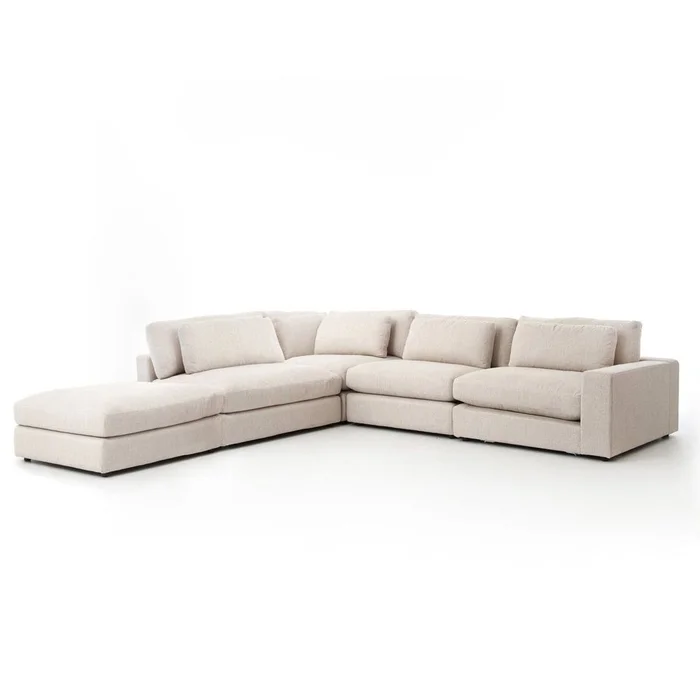 Chelsea 4-Pc Raf Sectional W/ Ottoman