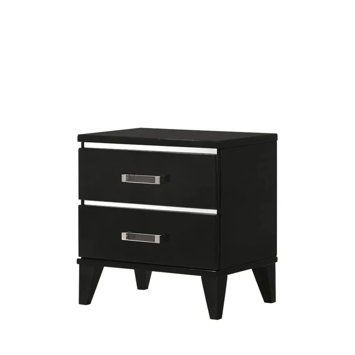 Chelsie – Nightstand – Black