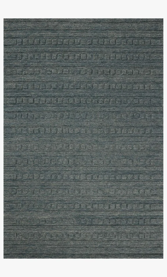 Chris Loves Julia x Loloi Bradley BRL-05 Teal / Teal