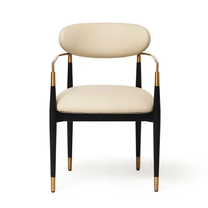 Cidra Chair – Matte Black/ Latte