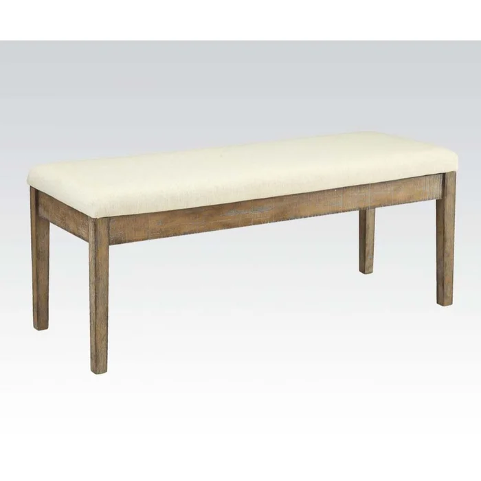 Claudia 50″L Upholstered Bench