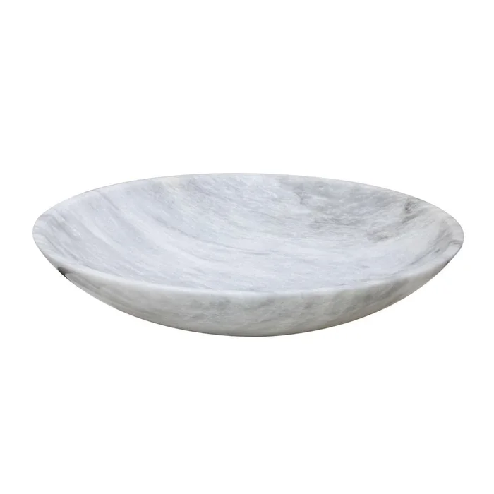 Cloud Gray Stone Bowl from Silver Mist Collection – 19″