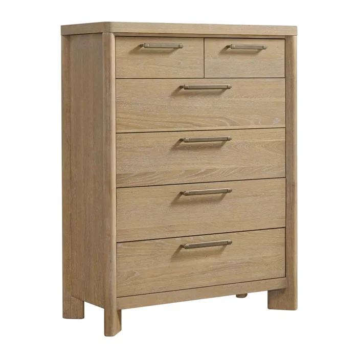 Clove – 6 Drawer Chest – Tan
