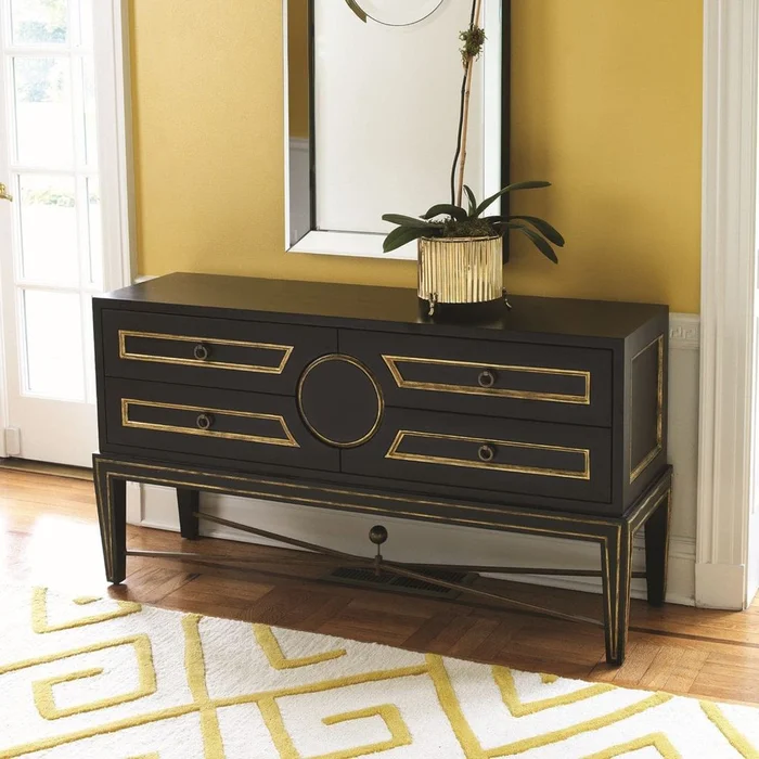 Collector’s Cabinet-Console-Black