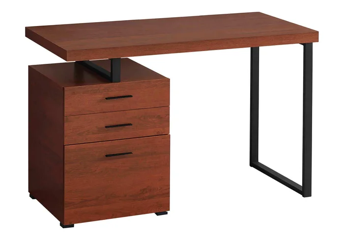 Computer Desk For Home Office, Laptop, Left, Right Set – Up, Storage Drawers