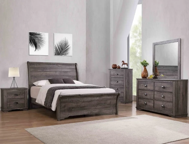Coralee Bedroom Set Grey
