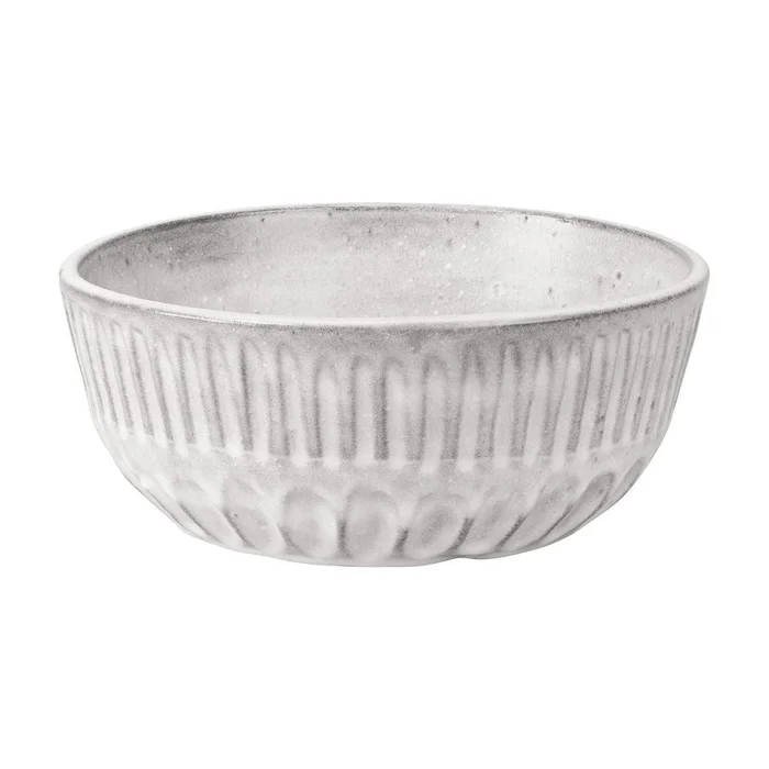 Cradle Bowl in Grey Ceramic