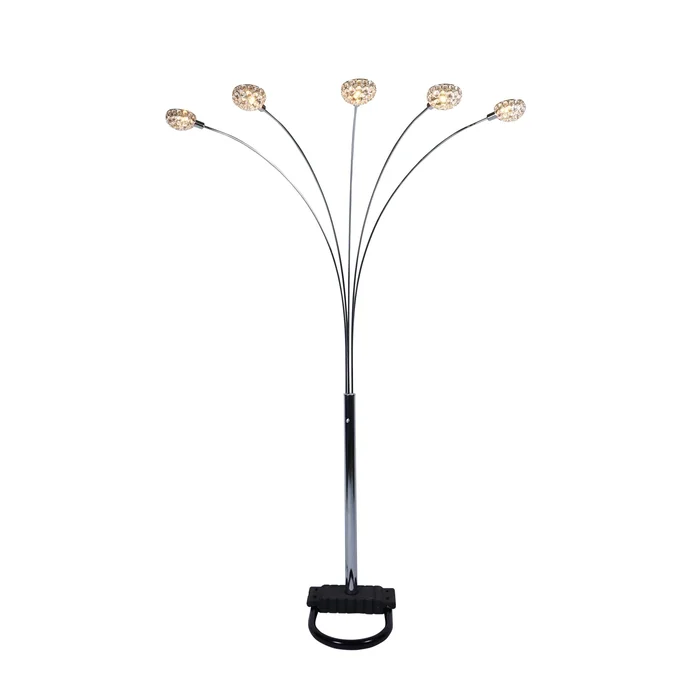 Crown Mark 4890F Half Moon Floor Lamp