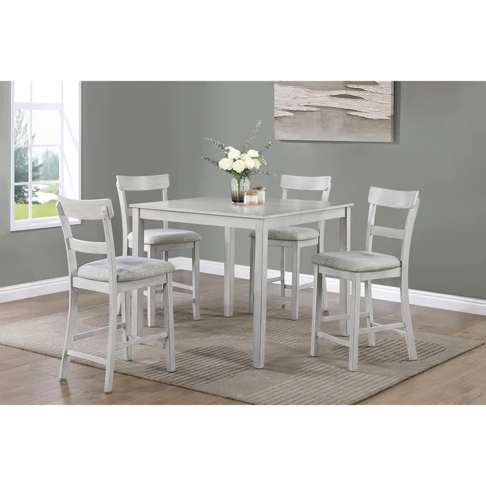 Crown Mark Henderson 2754DW-SET Dinette – Driftwood