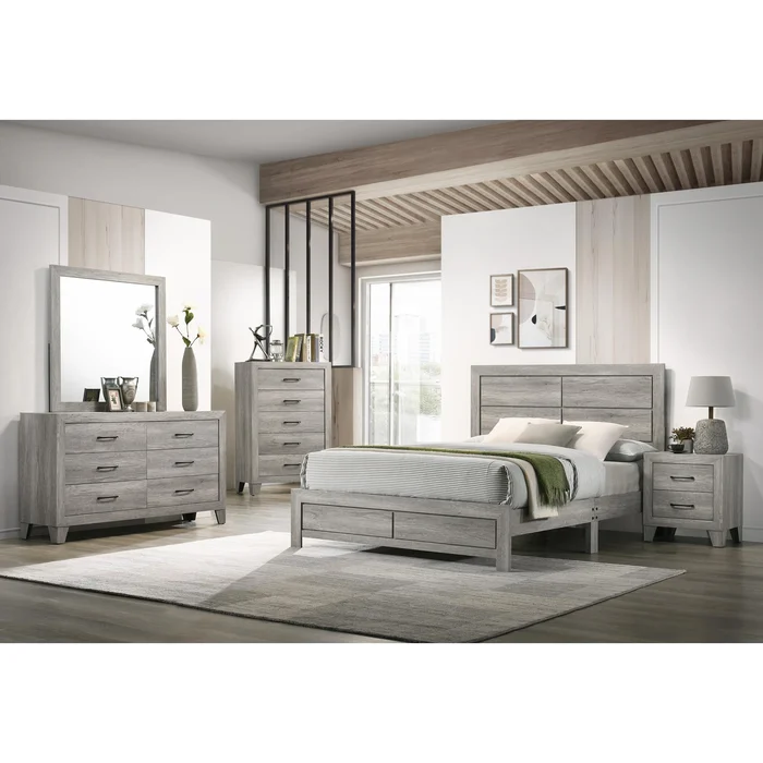 Crown Mark Hopkins B9320 7 pc Full Platform Bedroom Set
