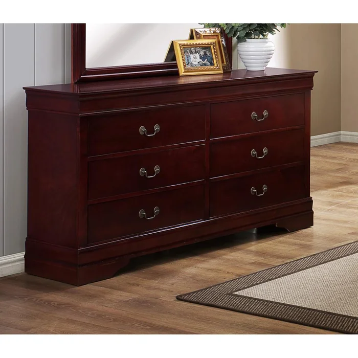 Crown Mark Louis Philip 6-Drawer Dresser B3850-1