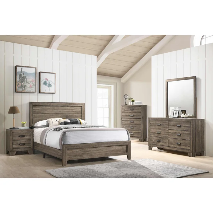 Crown Mark Millie B9200 6 pc Full Panel Bedroom Set