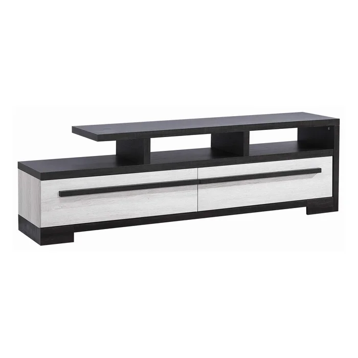 Crown Mark Remington B8162-9 TV Stand – Black/White