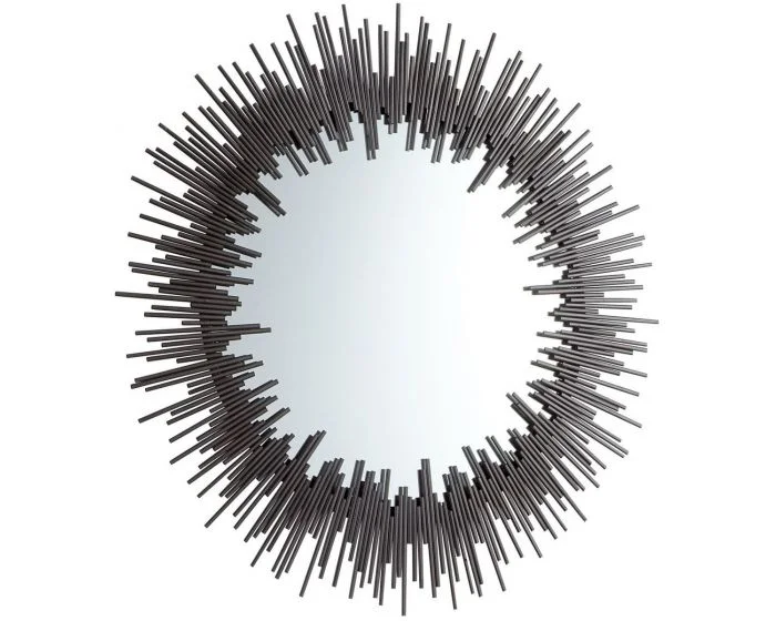 Cyan Design Aurora Mirror #2 – Graphite (Dropshippable)