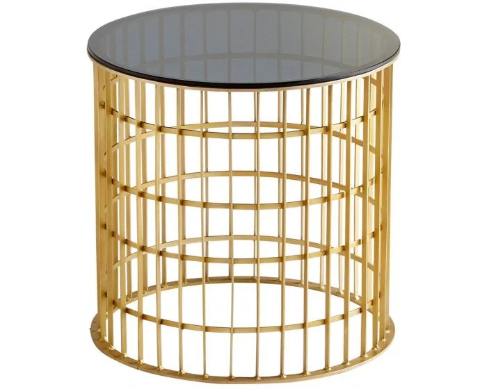 Cyan Design Kingdom Side Table – Antique Brass
