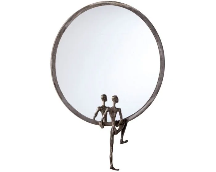 Cyan Design Kobe Mirror #1 – Raw Steel (Dropshippable)