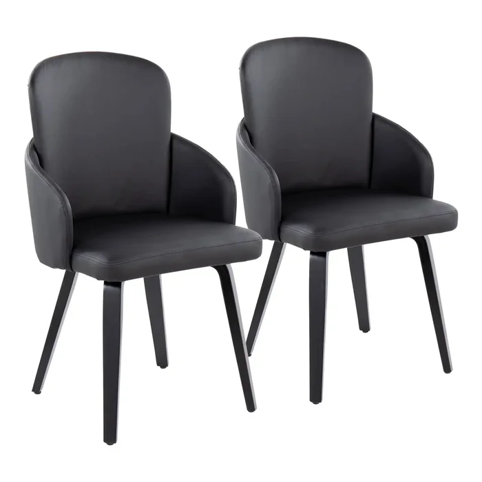 Dahlia – Contemporary Elegant Dining Chair (Set of 2)