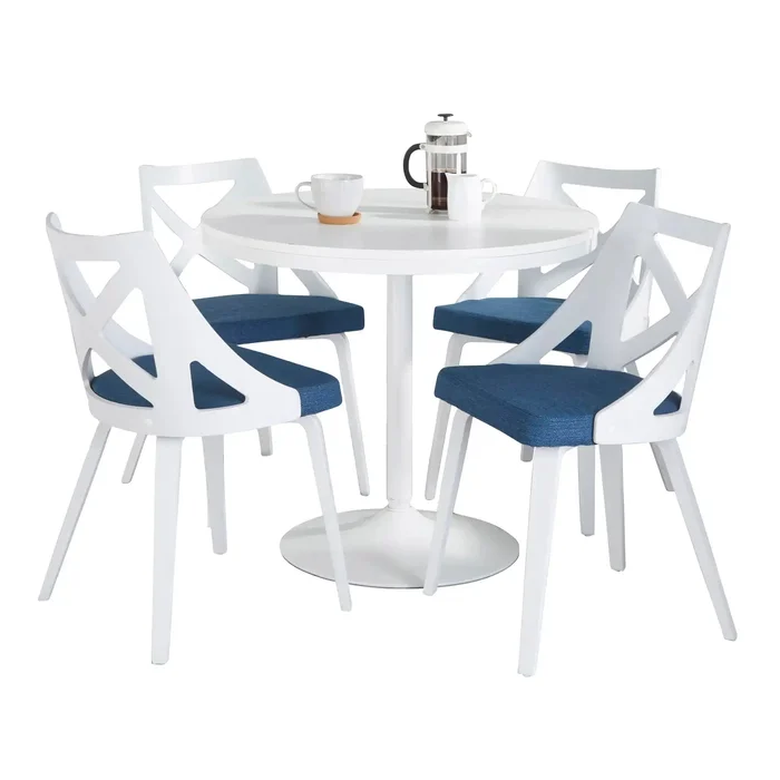 Dakota Charlotte – 5 Piece Contemporary Design, Dining Set