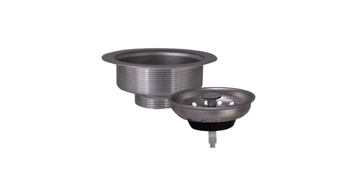 Design House 3-1/2″ Basket Strainer with Food Waste Catching Basket