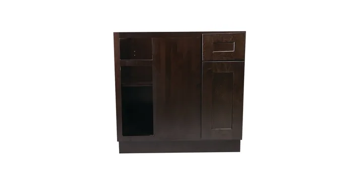 Design House Brookings 36″ Wide x 34-1/2″ High Kitchen Blind Corner Base Cabinet with Single Door