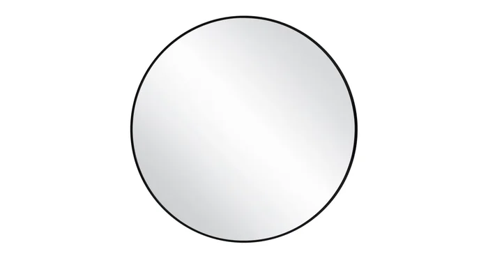 Design House Kenna 1-1/8″ W x 24″ H Circular Metal Framed Bathroom Mirror