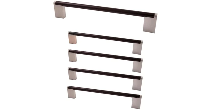 Design House Stone Ridge 5 Inch Center to Center Handle Cabinet Pull – Pack of 5