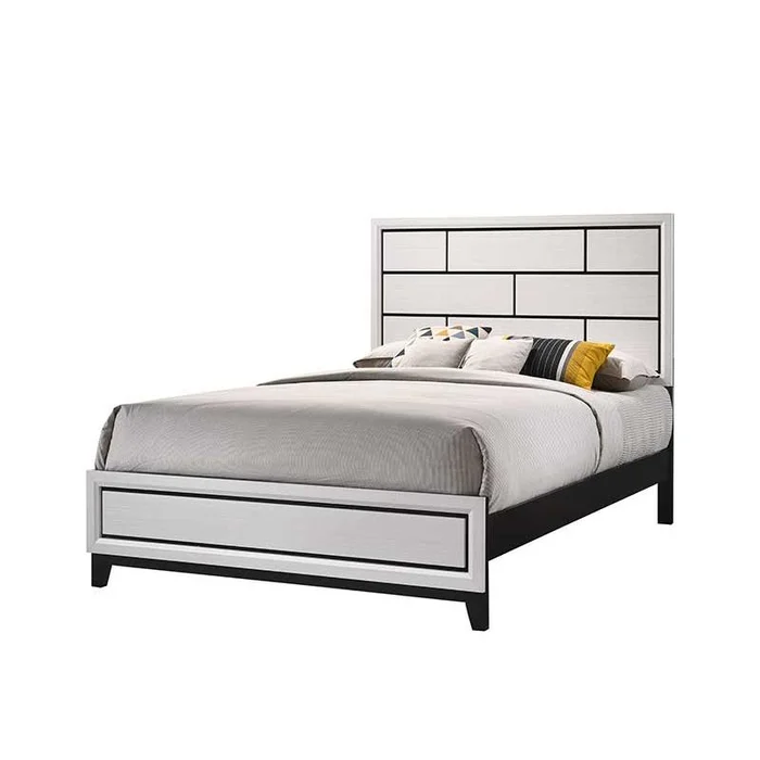 Diamond Modern Furniture CM Akerson Queen Panel Bed B4610-Q-HBFB/B4610-KQ-RAIL