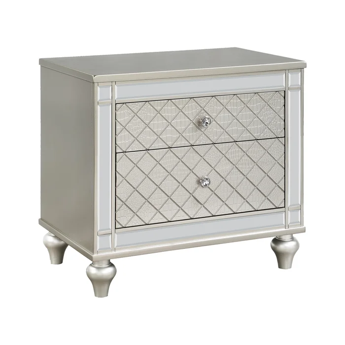 Diamond Modern Furniture CM Cristian 2-Drawer Nightstand B1680-2N