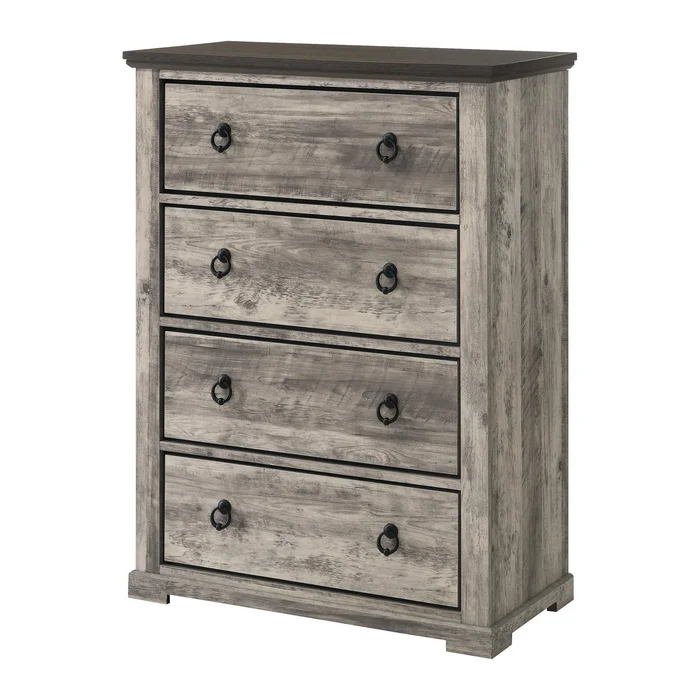 Diamond Modern Furniture CM Ella Mae 5-Drawer Chest B6840-4