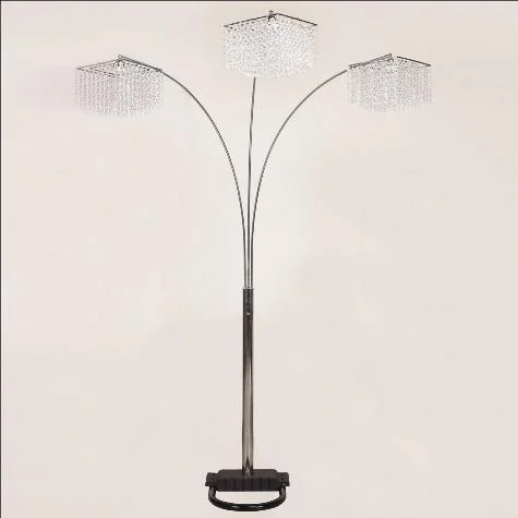 Diamond Modern Furniture CM Floorstanding Lamp 6217F-SV