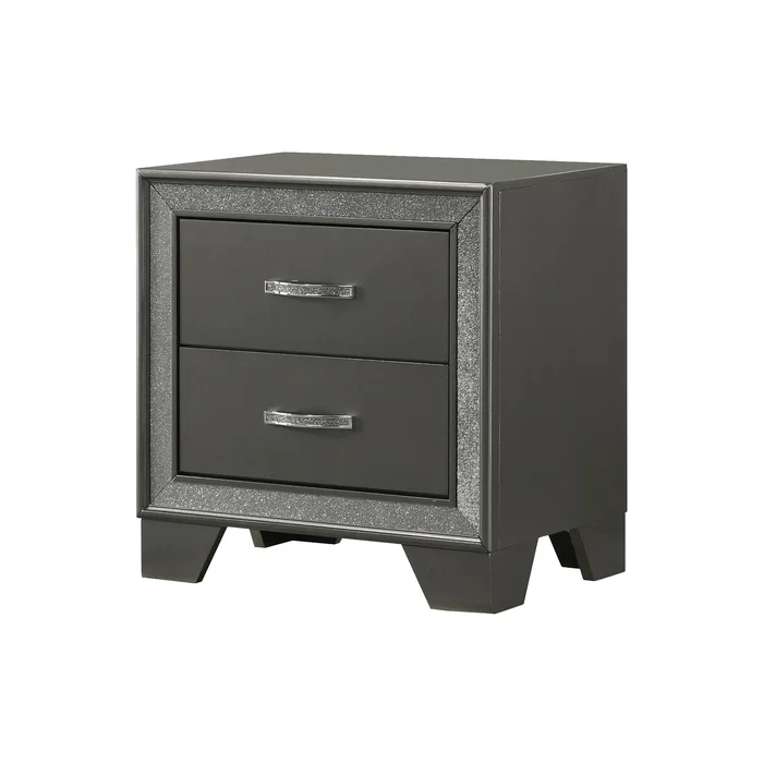 Diamond Modern Furniture CM Kaia 2-Drawer Nightstand B4750-2