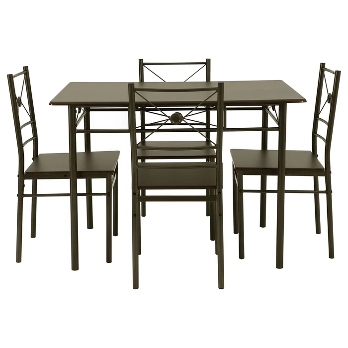 Diamond Modern Furniture COA Anna 5 pc Dinette 100033