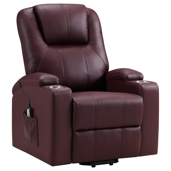 Diamond Modern Furniture COA Armstrong Leather Look Lift Chair 609479P