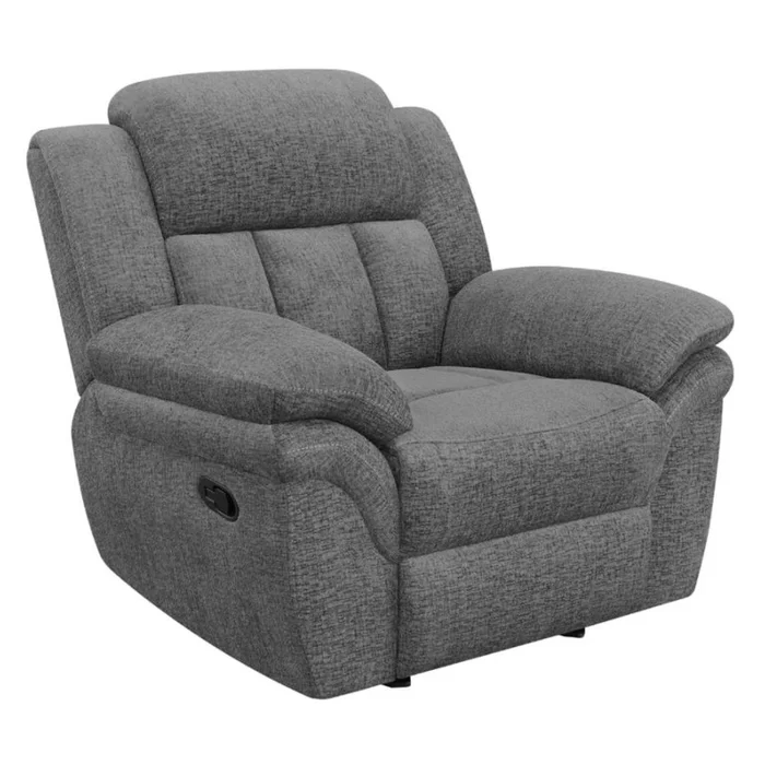 Diamond Modern Furniture COA Bahrain Glider Fabric Recliner with Wall Recline 609543
