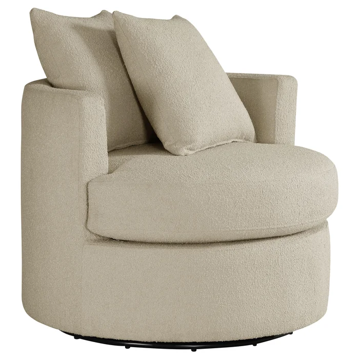 Diamond Modern Furniture COA Debbie Swivel Fabric Accent Chair 902274