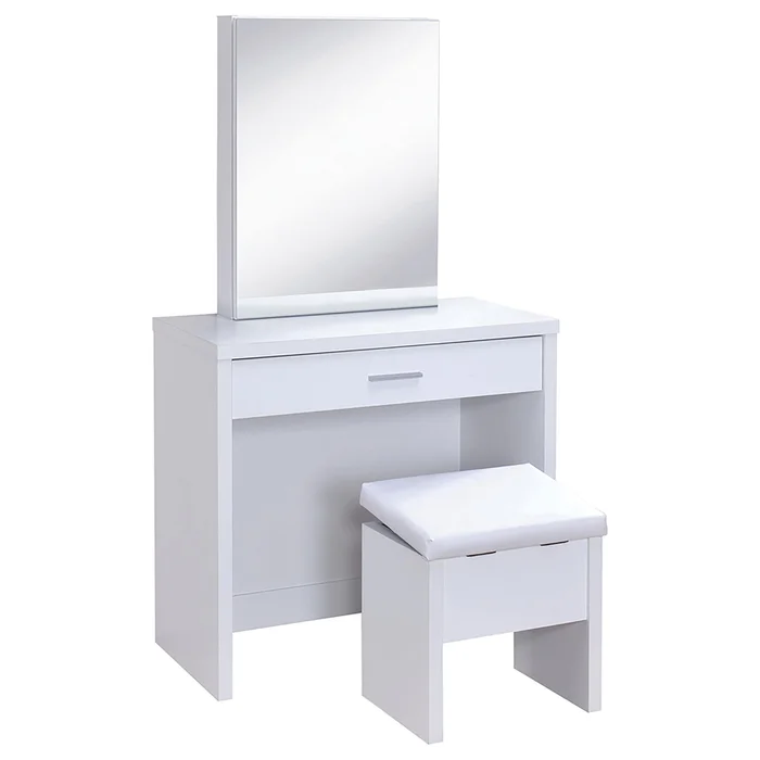 Diamond Modern Furniture COA Harvey 1-Drawer Vanity Set 300290