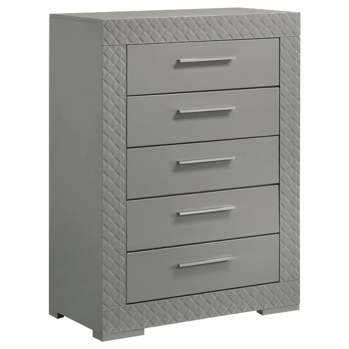 Diamond Modern Furniture COA Ives 5-Drawer Chest 224975