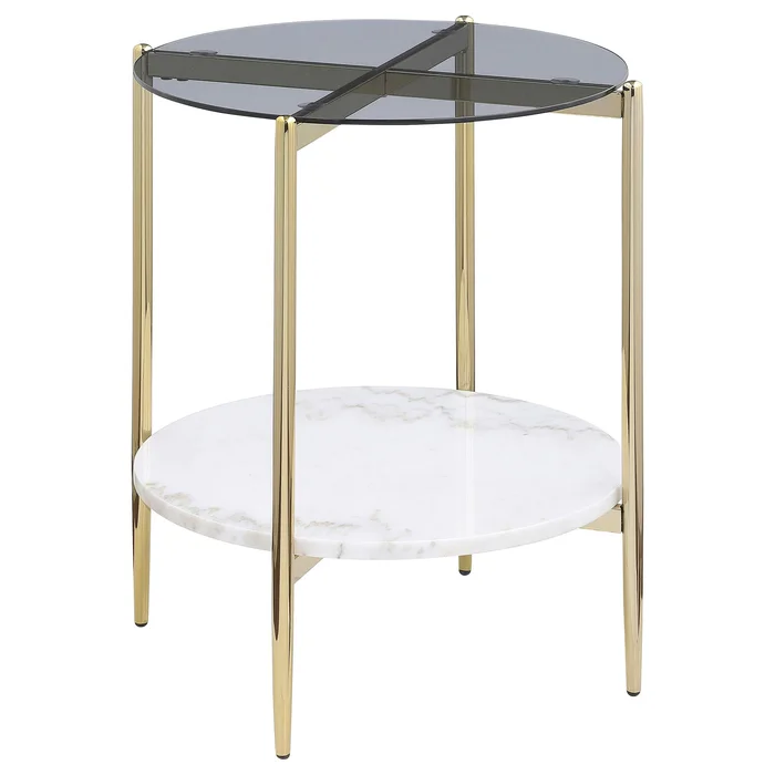 Diamond Modern Furniture COA Jonelle End Table 710337