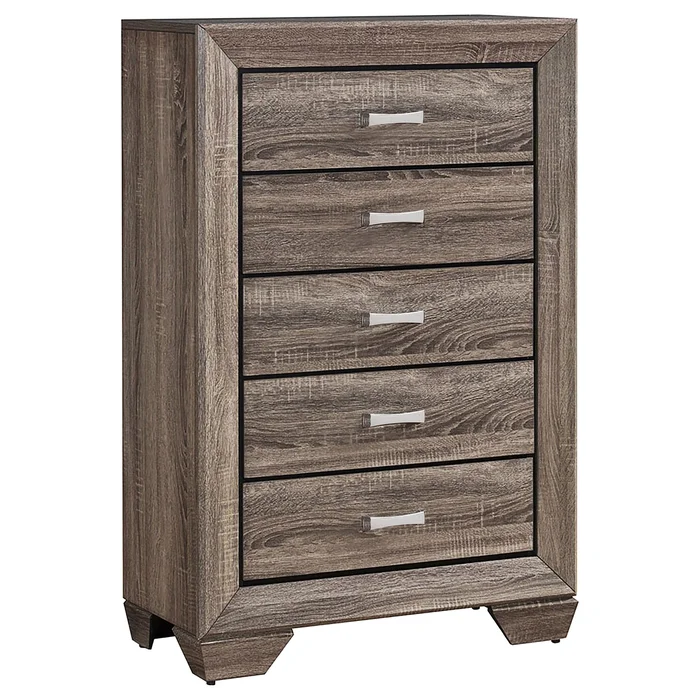 Diamond Modern Furniture COA Kauffman 5-Drawer Chest 204195