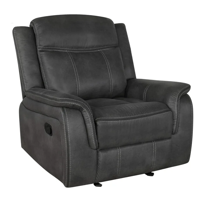 Diamond Modern Furniture COA Lawrence Glider Leatherette Recliner 603506