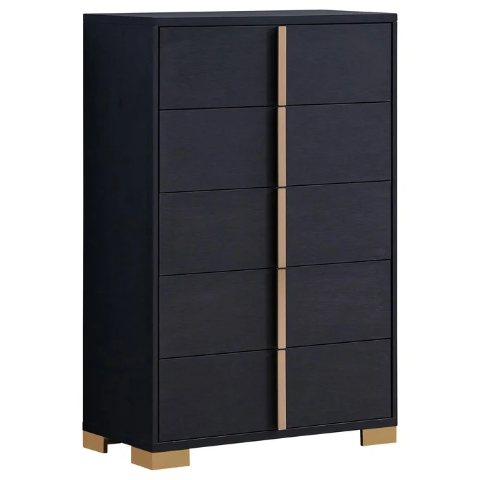Diamond Modern Furniture COA Marceline 5-Drawer Chest 222835