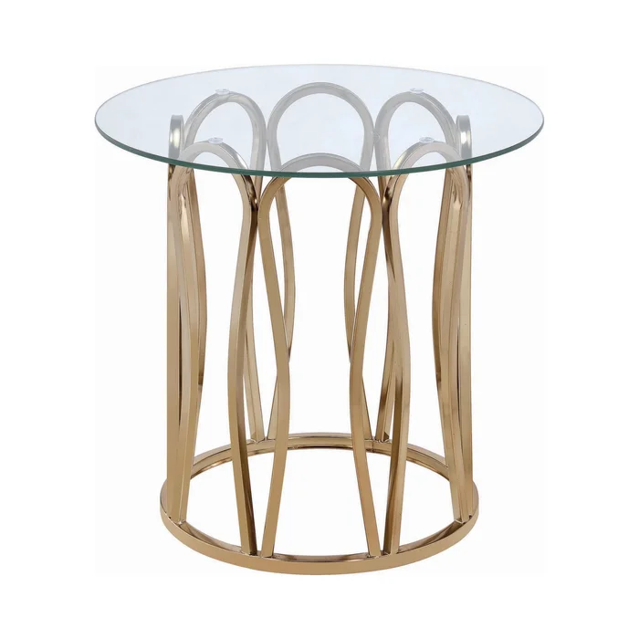 Diamond Modern Furniture COA Monett End Table 708057