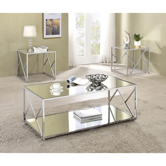 Diamond Modern Furniture COA Provins Occasional Table Set 720794
